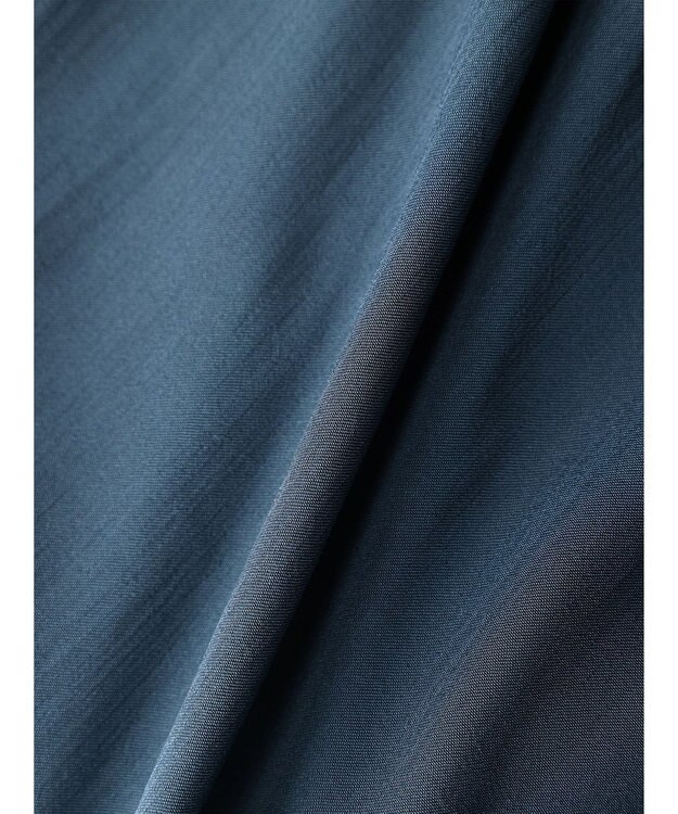 AMERICAN HOLIC エアリーギャザーガウチョパンツ【裏地：接触冷感】 Blue