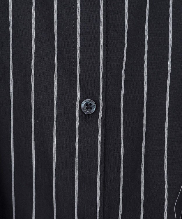 CRAFT STANDARD BOUTIQUE バックデザインレギュラーカラーシャツ Stripe Navy