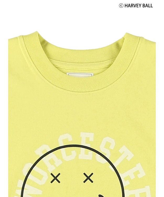 Green Parks Ｓｍｉｌｅｙ　Ｆａｃｅ／スマイルロゴＢｉｇＴシャツ Yellow