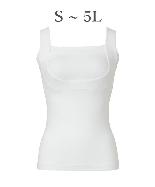 BRADELIS New York 【BRADELIS NewYork peace】綿混楽々バストキープブラキャミ24 ブラデリス 綿混素材で快適に補正 ブラトップ DB524203 オフホワイト