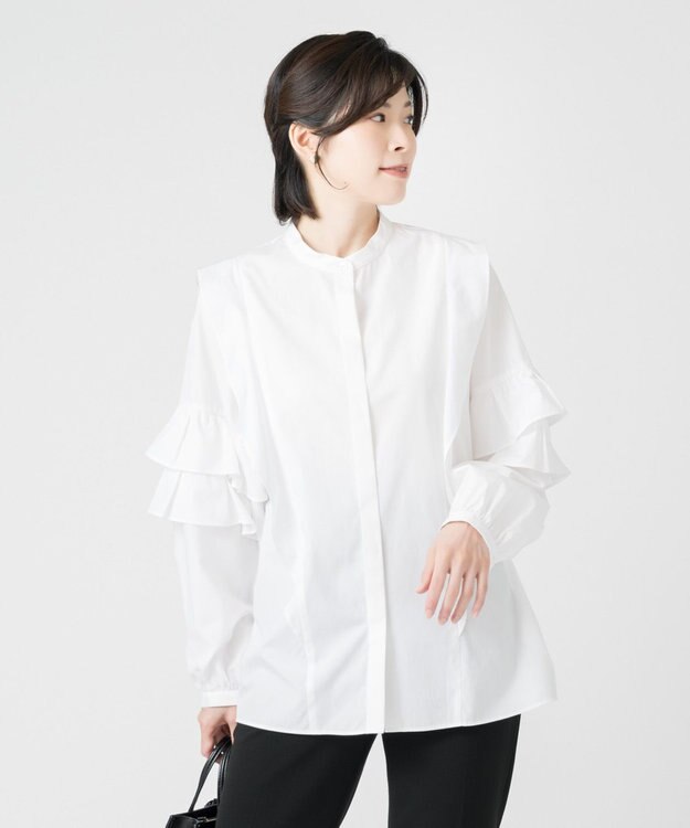 ONWARD Reuse Park 【自由区】ブラウス秋冬 ホワイト