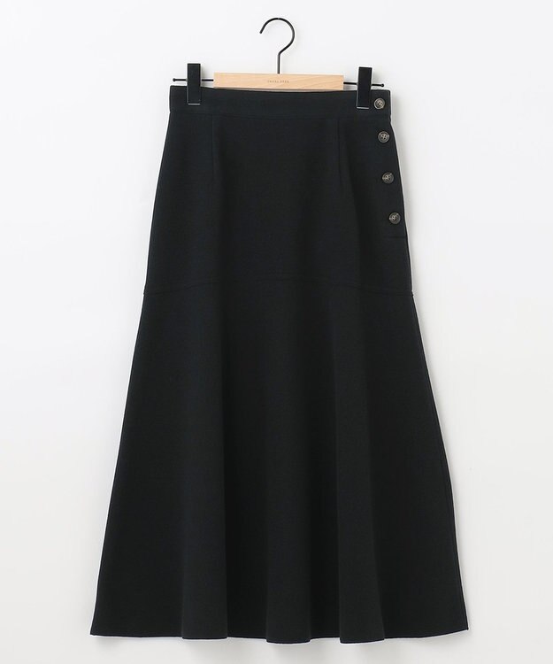 SHARE PARK LADIES ライトメルトンスカート ブラック