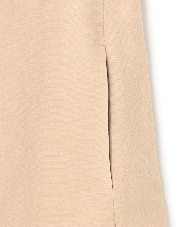 ICB 【接触冷感・UVカット・洗える】 T/Rドライリネン ジレ ベージュ系