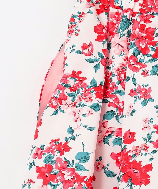 TOCCA 【洗える！】WANDERING FLOWER スカート レッド系5