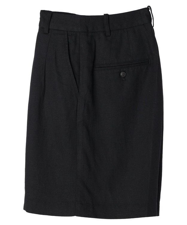 AMERICAN HOLIC リネンブレンドショートパンツ Black