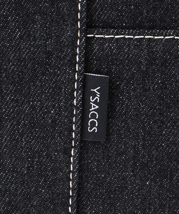 Y'SACCS デニムトートバッグ　Mサイズ ネイビー