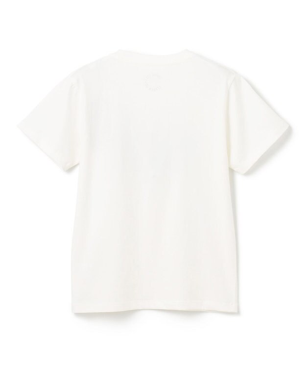 UNFILO 【110-150cm】CLEAN Tee(UNISEX) オフ[ブルーロゴ]
