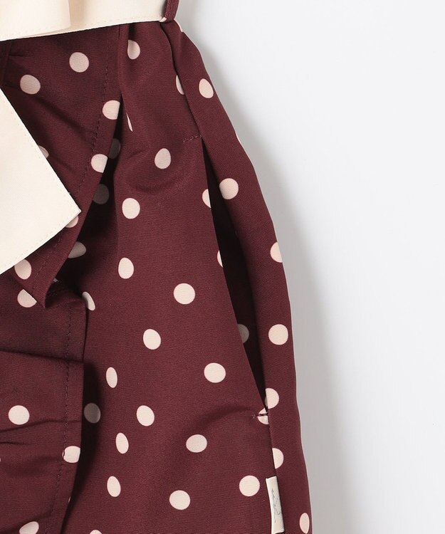組曲 KIDS 【110-140㎝】Lady Dot スカート ワインレッド系5