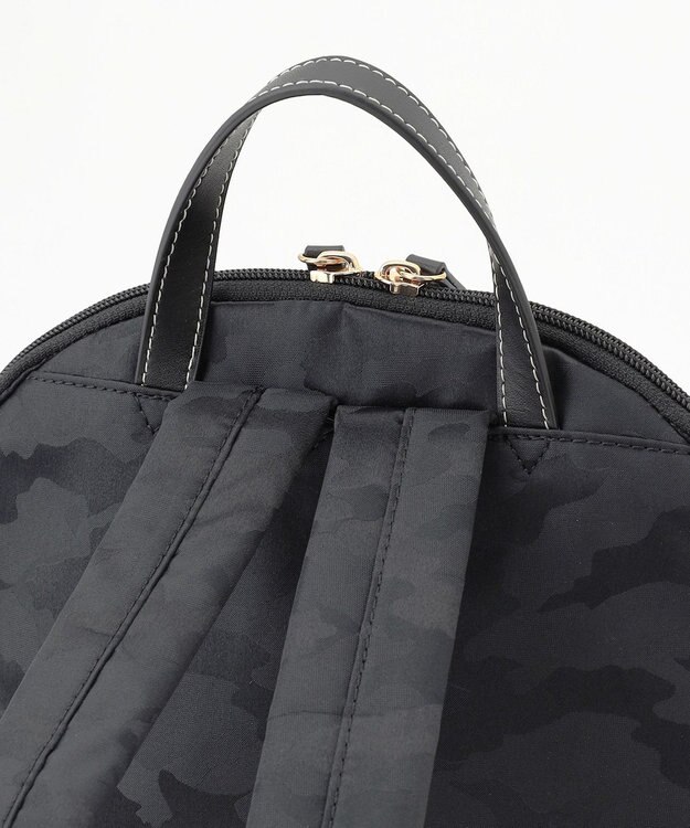 LA BAGAGERIE シャドージャカード リュックサック ブラック