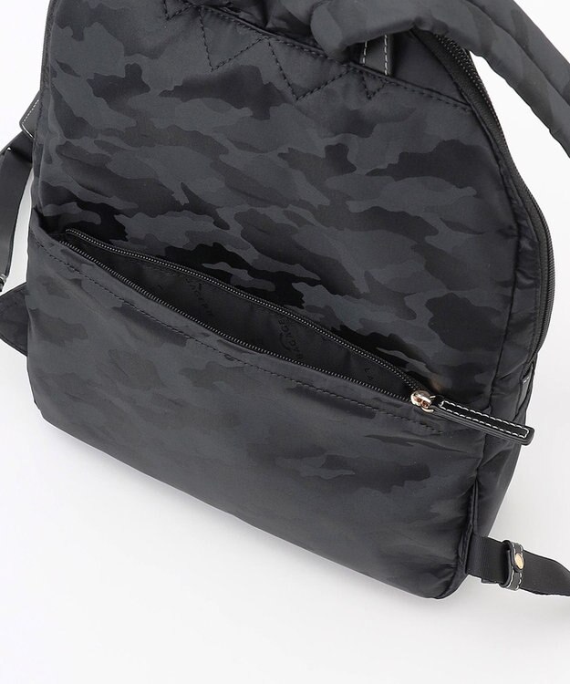 LA BAGAGERIE シャドージャカード リュックサック ブラック