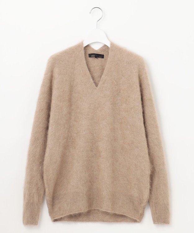 自由区 S 【カタログ掲載・Premium Collection】ファーカシミヤ ニット ブラウン系