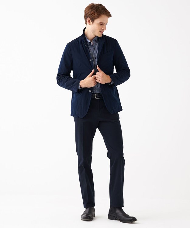 JOSEPH ABBOUD ハイパワーOGトリコチン  パンツ ネイビー系