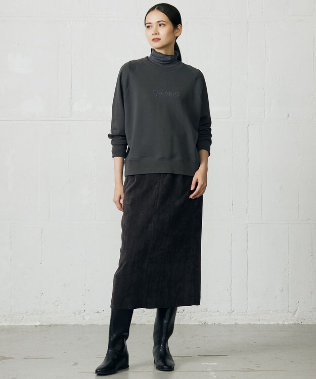 自由区 【SHIHOさん着用】シアーツイストインナー トップス スレート