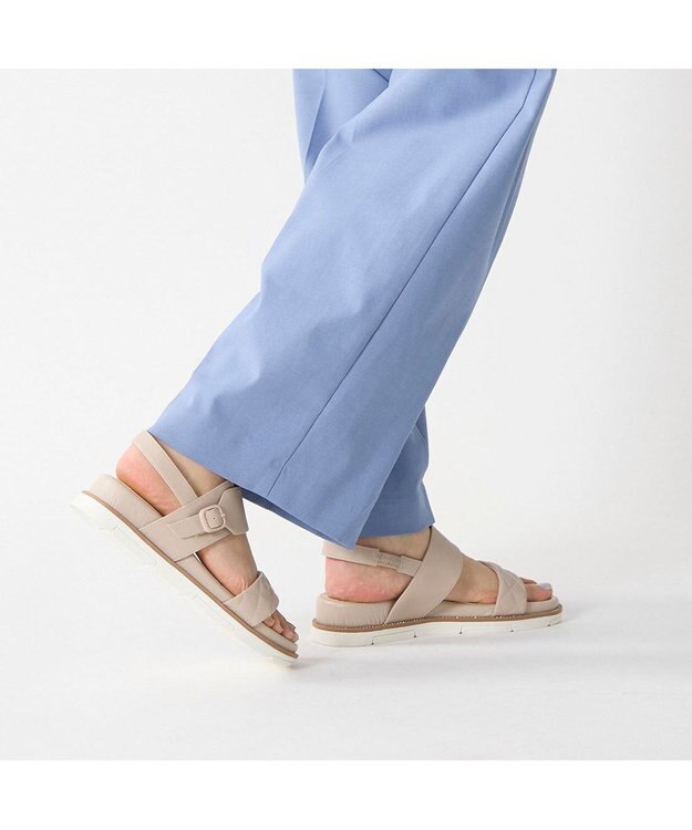 Riz raffinee <Riz raffinee>フッドベッドサンダル ベージュ