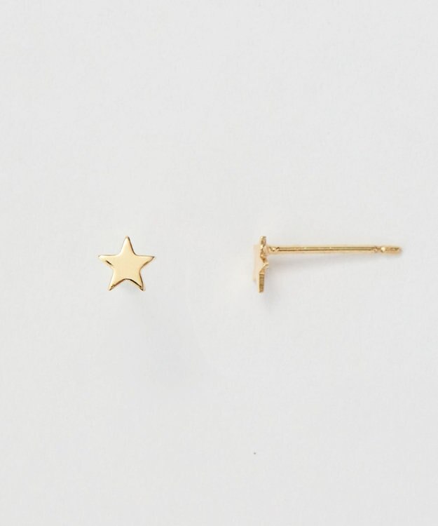 Phoebe 【K10】プチスターピアス/BOXつき ゴールド