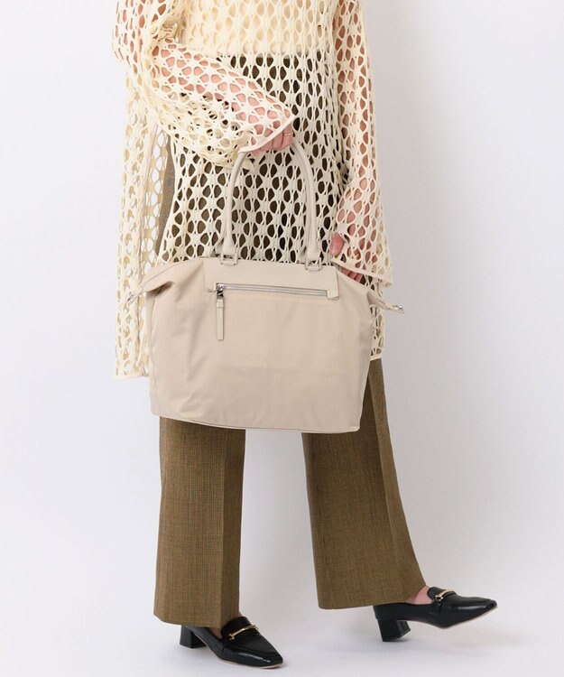 ACE BAGS & LUGGAGE W&.Day/Night ルノ ナイロントート A4サイズ 15582 ダブルアンドデイナイト アイボリー