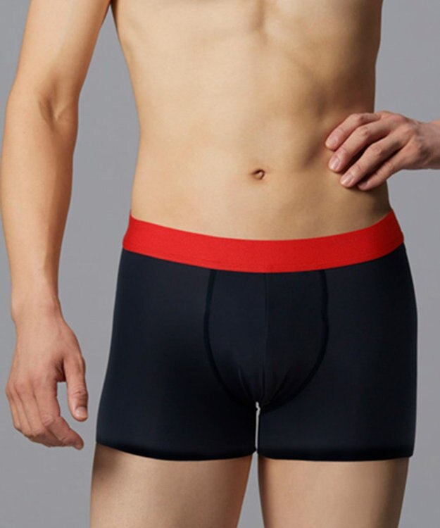 WACOAL MEN WACOAL MEN ボクサーパンツ 【気持ちいいパンツ】 動いてもズレにくい フロントの安定性・快適性 前閉じ 下着 メンズ WT3428 /ワコールメン ラズベリー