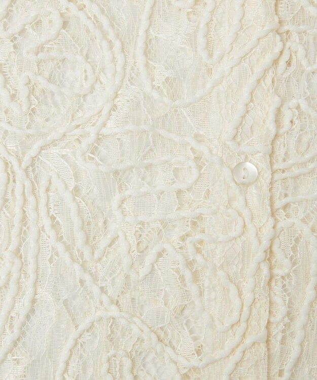 Green Parks ２ＷＡＹ　コードレースブラウス Ivory