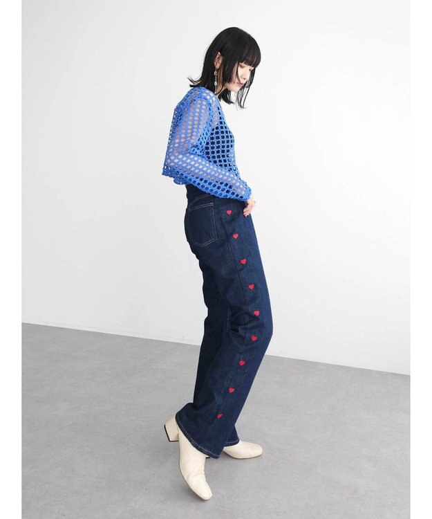 Green Parks ・ＳＵＧＡＲ　ＳＰＯＯＮ　ハナレースプルオーバー Blue