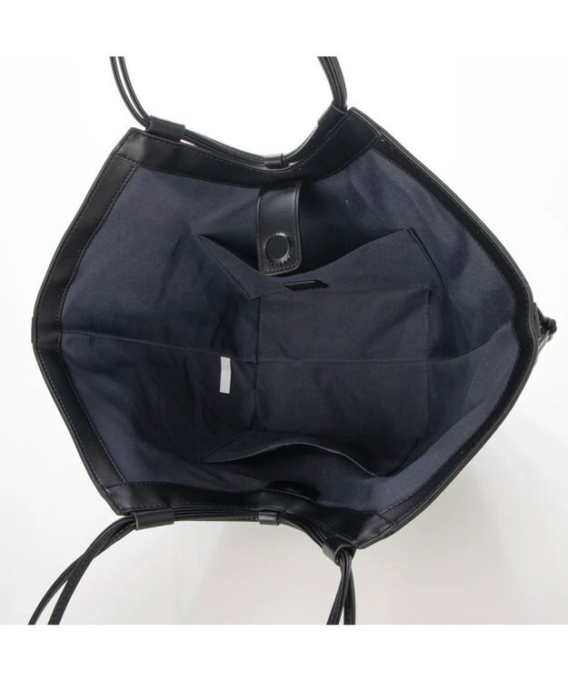 UNBILLION kakatoo メッシュ台形トートバッグ ブラック