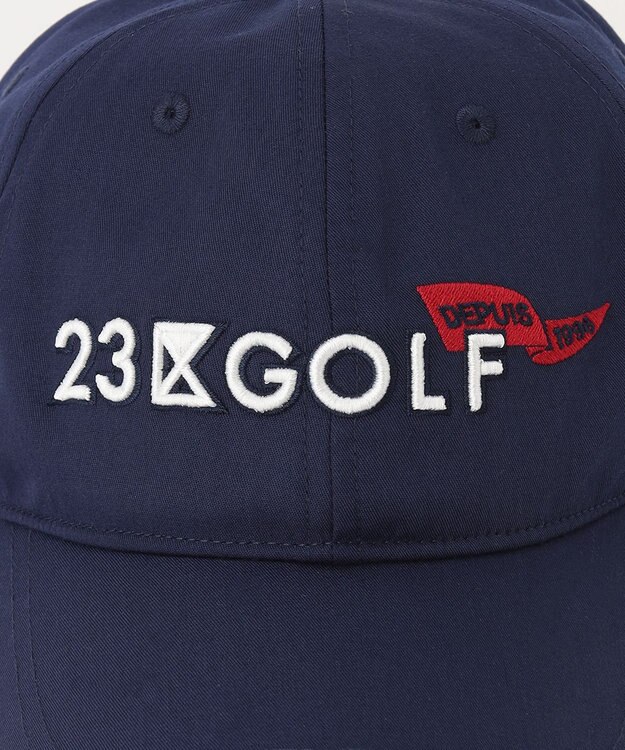 23区GOLF 【UNISEX】ベーシックキャップ ネイビー系