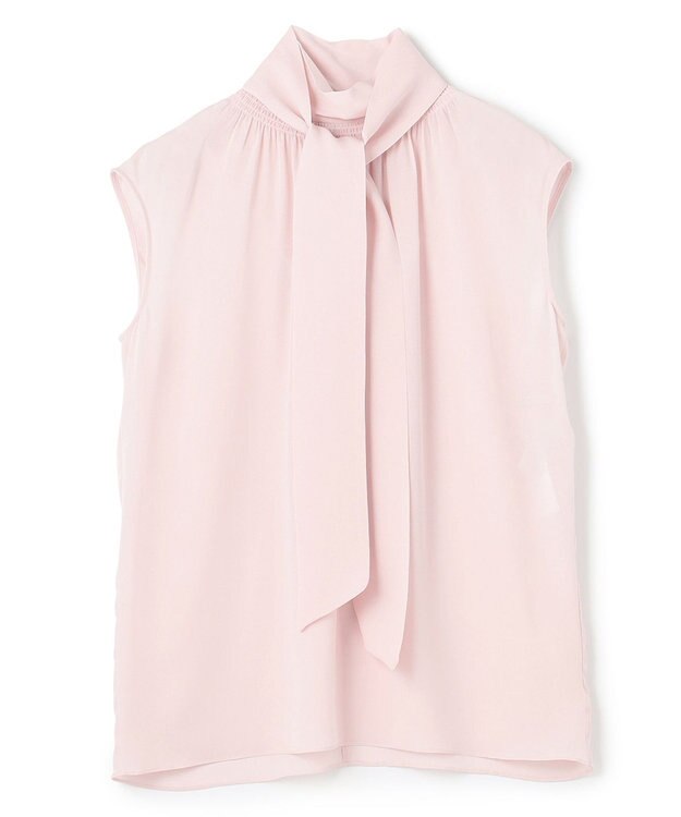 BEIGE， OLGA / ボウタイブラウス Nude