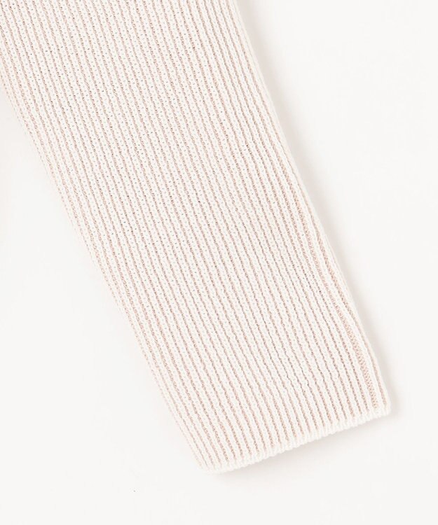 J.PRESS LADIES L 【WEB限定カラーあり・洗える】CLEAR COTTON BLEND サイドスリット ニット ピンク系5