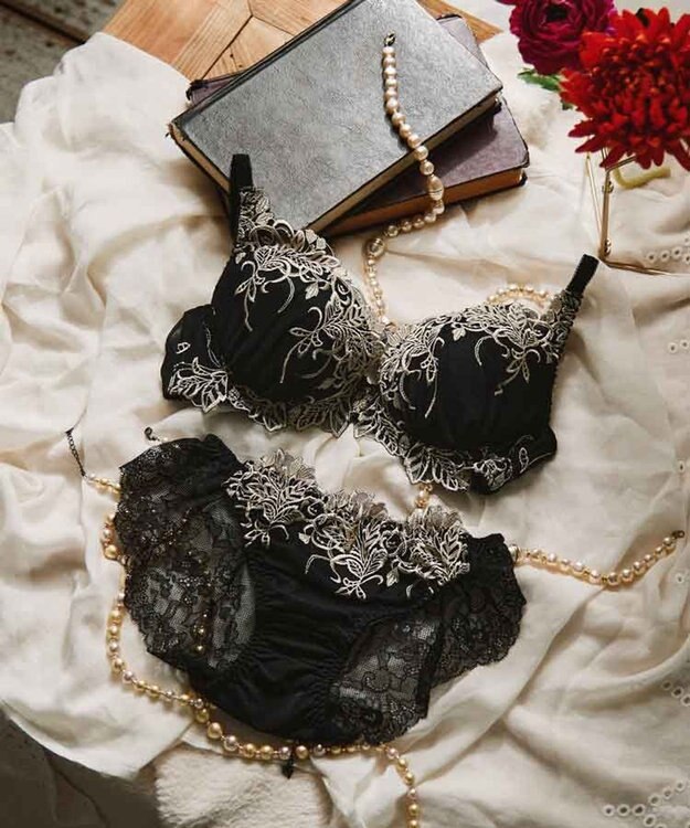 San-ai Resort（三愛水着楽園） 【エレガントコレクションPremium2312】単品ブラHIカップ ブラック