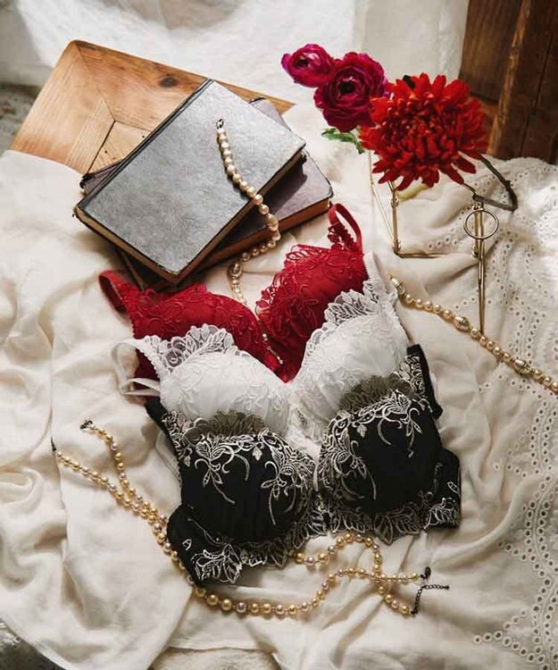 San-ai Resort（三愛水着楽園） 【エレガントコレクションPremium2312】単品ブラHIカップ ホワイト