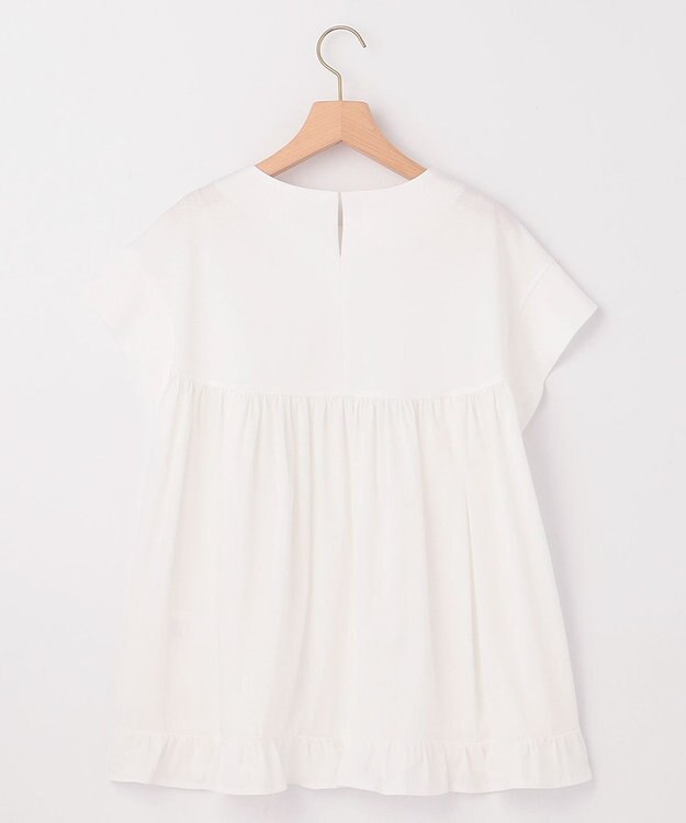 組曲 【WEB限定】コンシャスジャージー チュニックカットソー アイボリー系