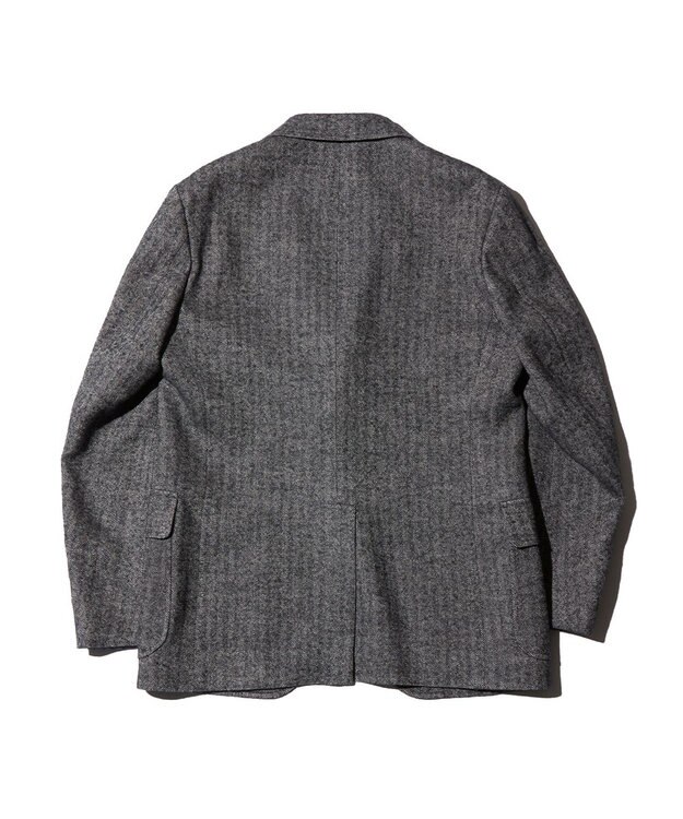 J.PRESS MEN 【J.PRESS ORIGINALS】WOOL/INEN TWEED 3B AUTHENTIC JACKET グレー系1