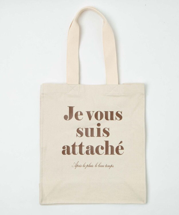 WEGO キャンバスロゴトート 柄2