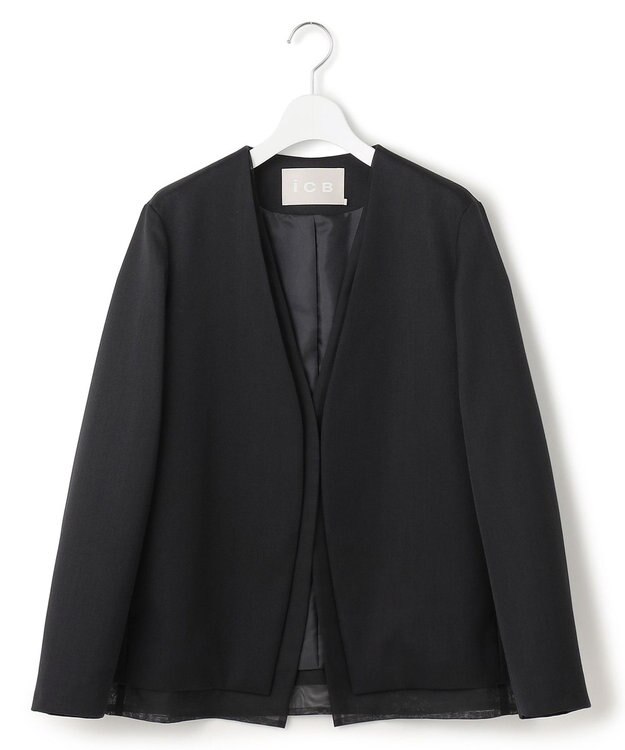 ICB L オーガンコンビジャケット ブラック系