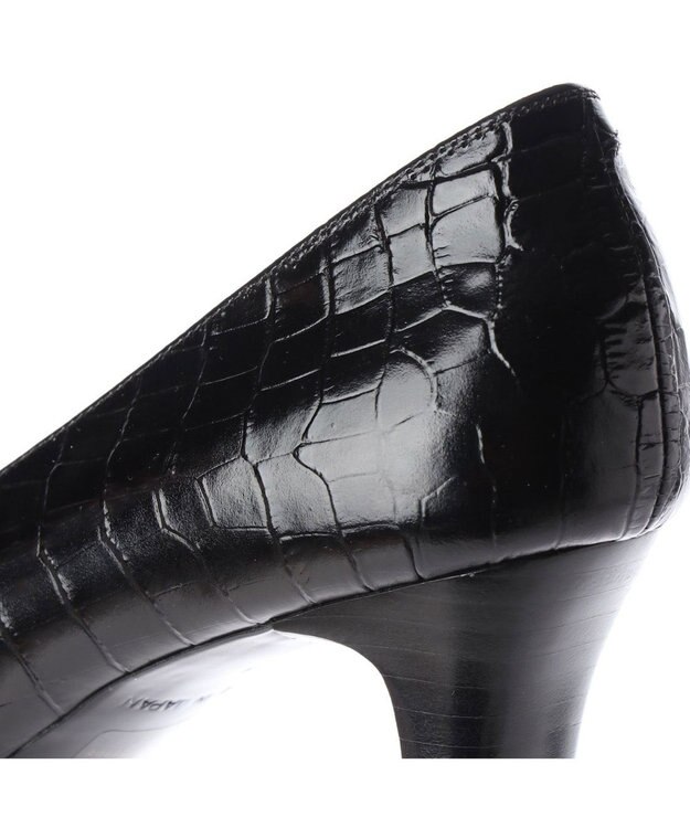 Riz raffinee <Riz raffinee>スクエアトゥパンプス ブラックカタオシ