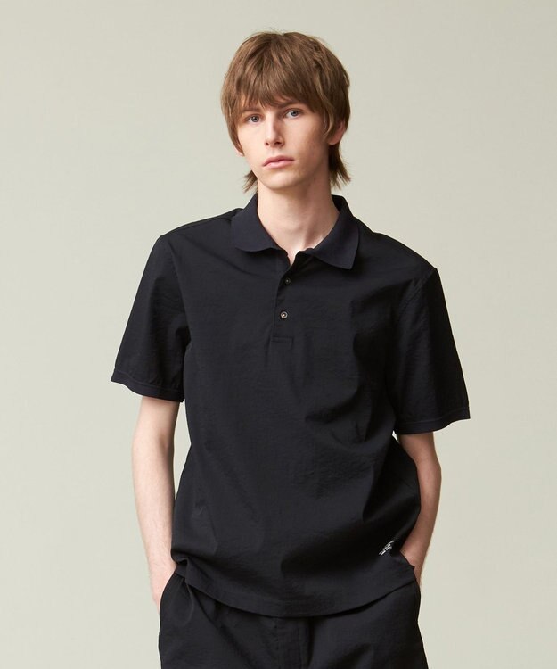 J.PRESS MEN 【MECHANICAL】【ビジネス対応 / ハイパワーストレッチ】アクティブポロシャツ ネイビー系9