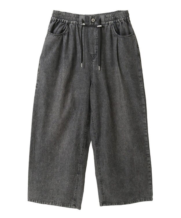 Green Parks ライトデニムワイドパンツ Indigo