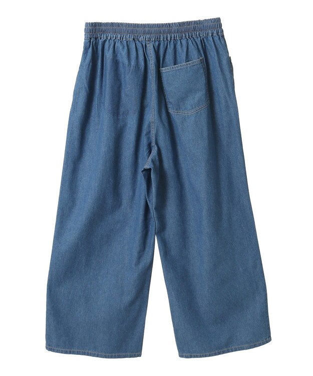 Green Parks ライトデニムワイドパンツ Indigo