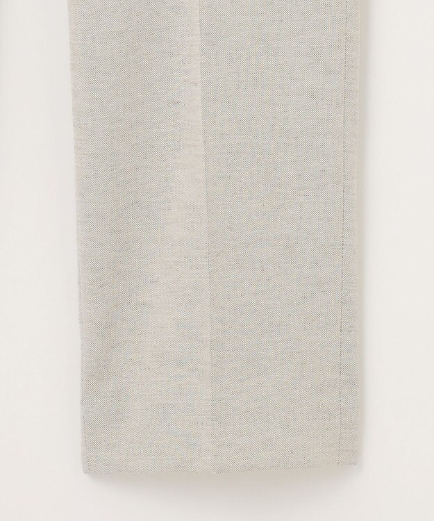 自由区 L 【接触冷感/UVカット/吸水速乾/洗える】シェルタリングドライオックス テーパードパンツ フラックス