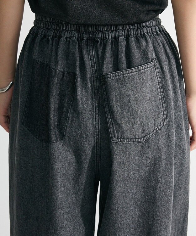 Green Parks ライトデニムワイドパンツ Indigo