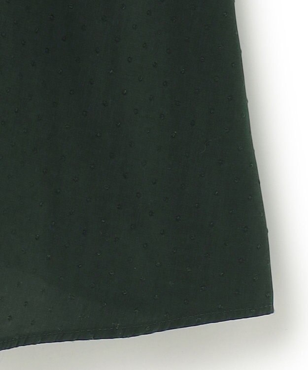 UNFILO L ドビーデシン ワンピース ダークグリーン