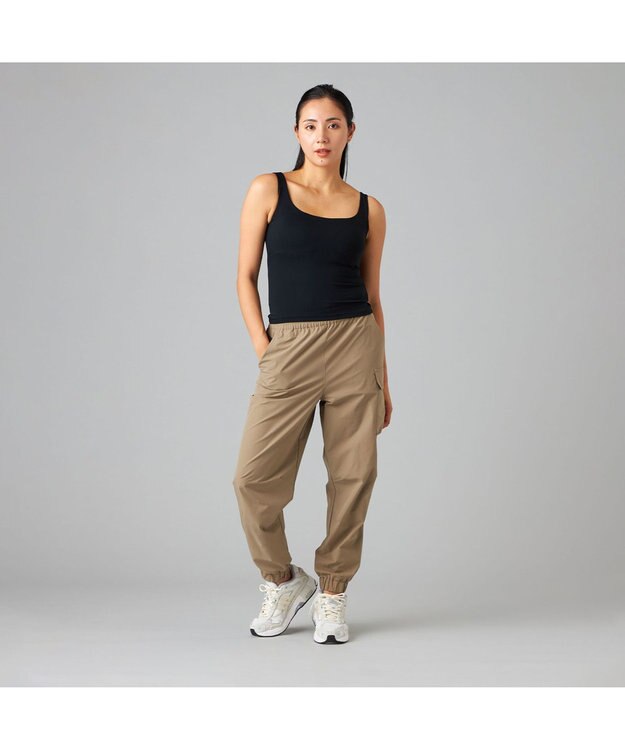 Chacott Chacott BALANCE ダンサーズタフタジョガーパンツ ベージュ