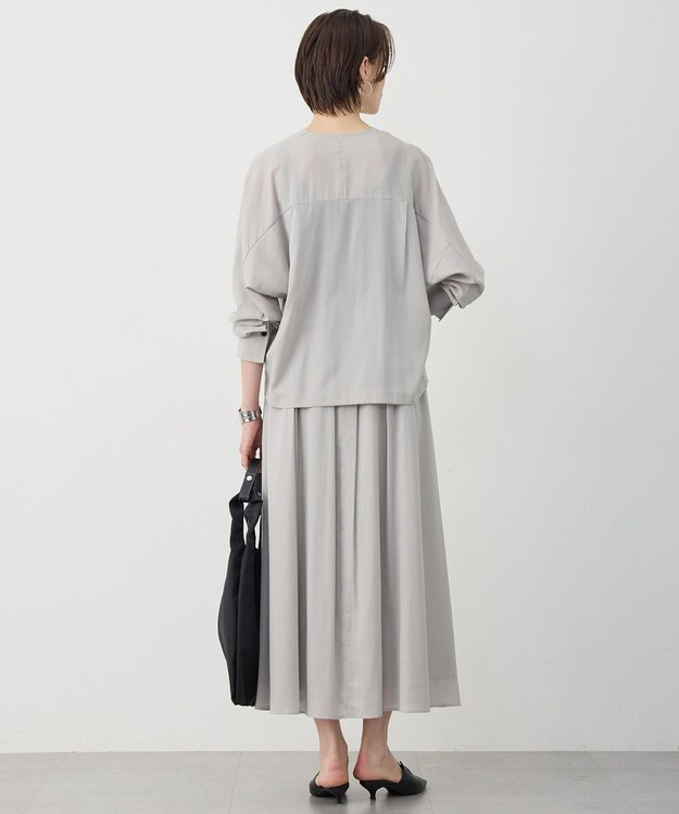 ICB 【先行予約】 ハイツイストドライメッシュ フレアスカート トープ