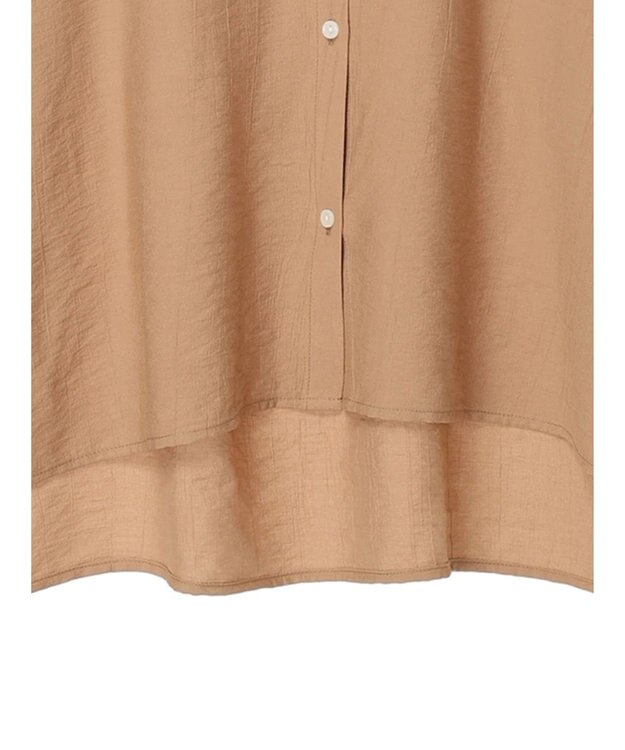 Green Parks ワッシャーシアーシャツ Beige