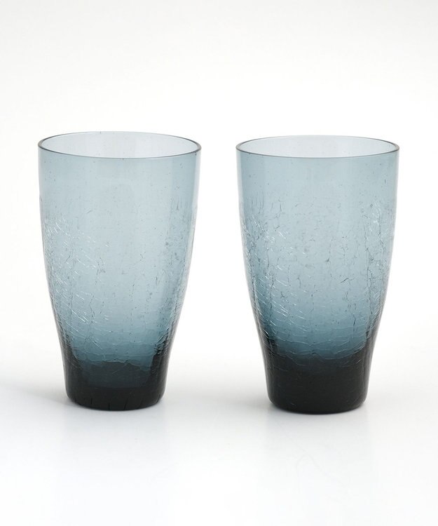 たち吉 【たち吉】ほのあかり ペアグラス〈2個〉 ブルー