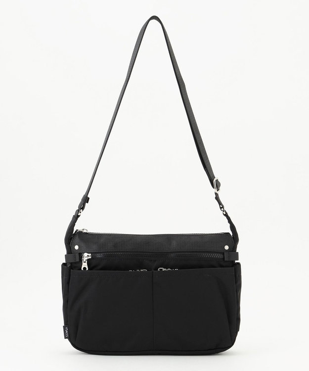 Y'SACCS テープデザイン　トラベルショルダーバッグ ブラック