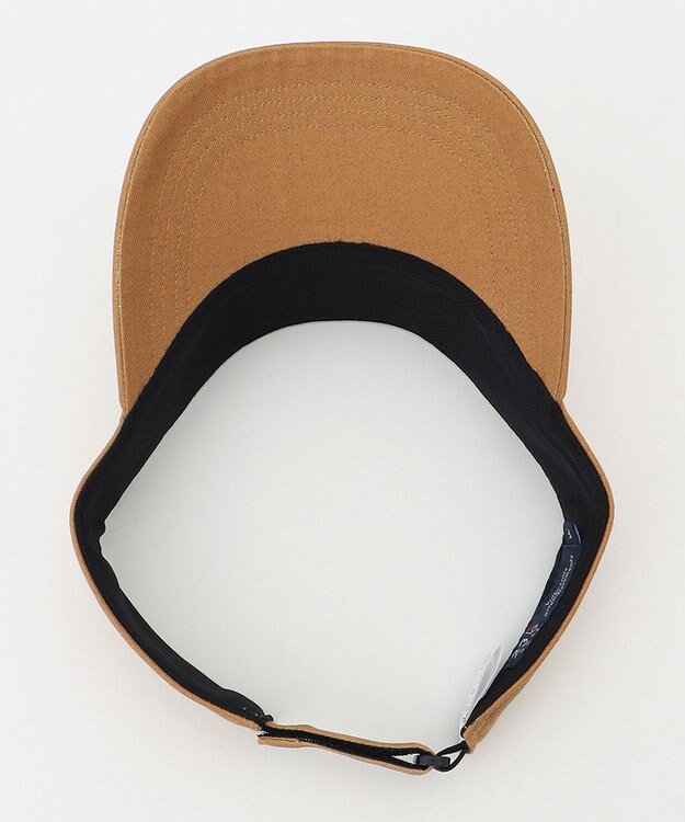 23区GOLF 【UNISEX】23区GOLF ロゴ バイザー サイズ調整可能 春夏のラウンドに◎ ベージュ系