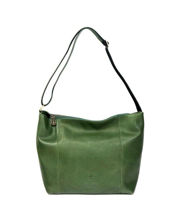 Regalo Felice 【A4サイズが入る / たっぷり収納】ショルダー大 / REGALO DGR(ダークグリーン)