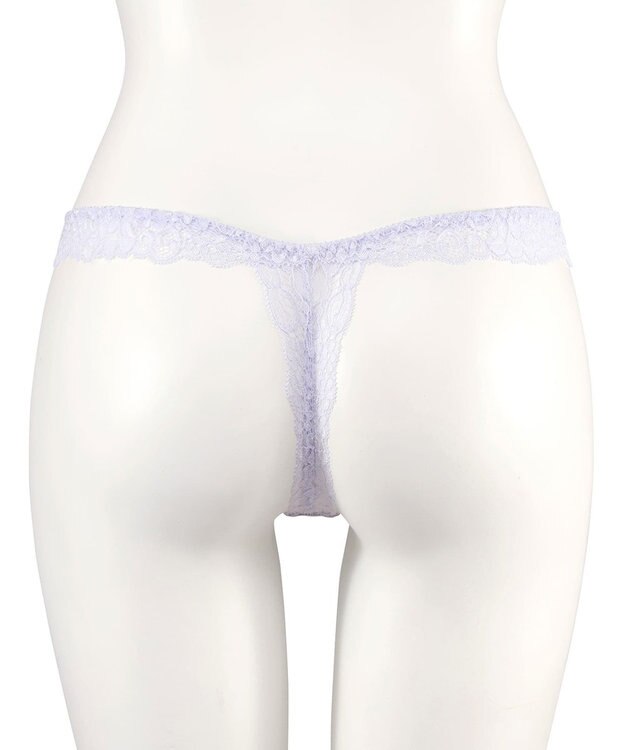 San-ai Resort（三愛水着楽園） 【northerly bra フィットシリーズ 谷間メイク】 カシュクールレースモールド Tバックショーツ M 【northerly】 ブルー