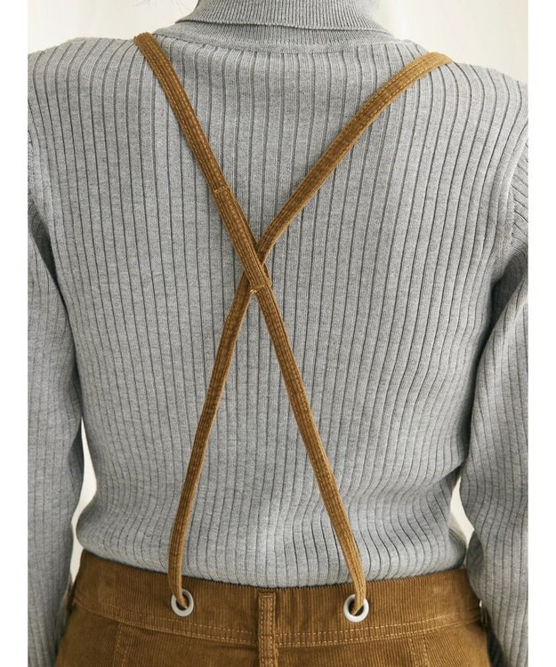 CRAFT STANDARD BOUTIQUE コーデュロイ２ＷＡＹサロペットパンツ Camel