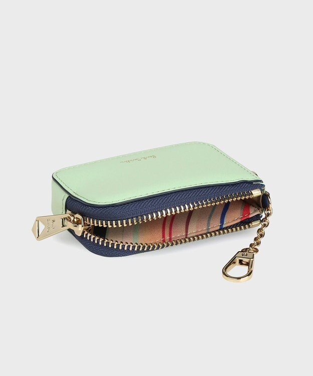 Paul Smith サプルレザー キーケース ミントグリーン